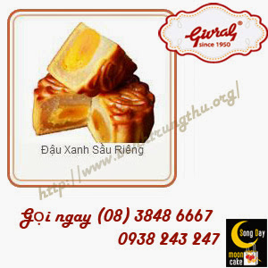 Bánh trung thu Givral Đậu Xanh Sầu Riêng Bánh trung thu Givral Đậu Xanh Sầu Riêng