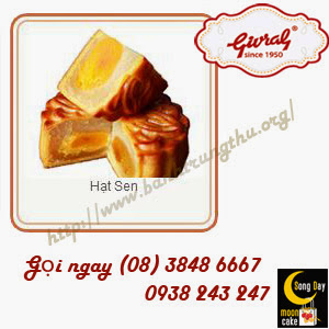 Bánh trung thu Givral Hạt Sen Bánh trung thu Givral Hạt Sen