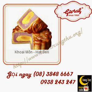 Bánh trung thu Givral Khoai Môn - Hạt Sen Bánh trung thu Givral Khoai Môn - Hạt Sen