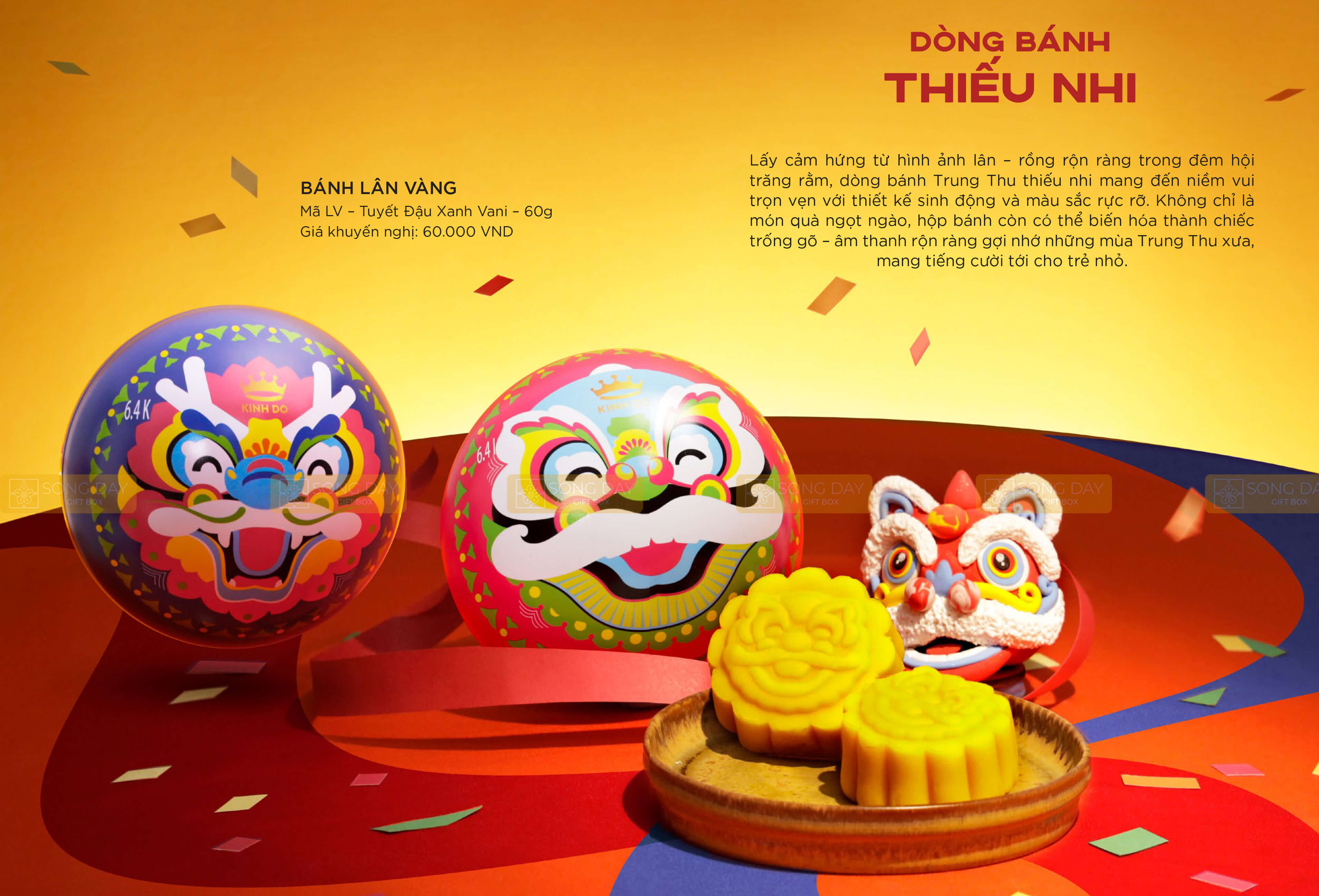 bánh trung thu kinh đô trẻ em