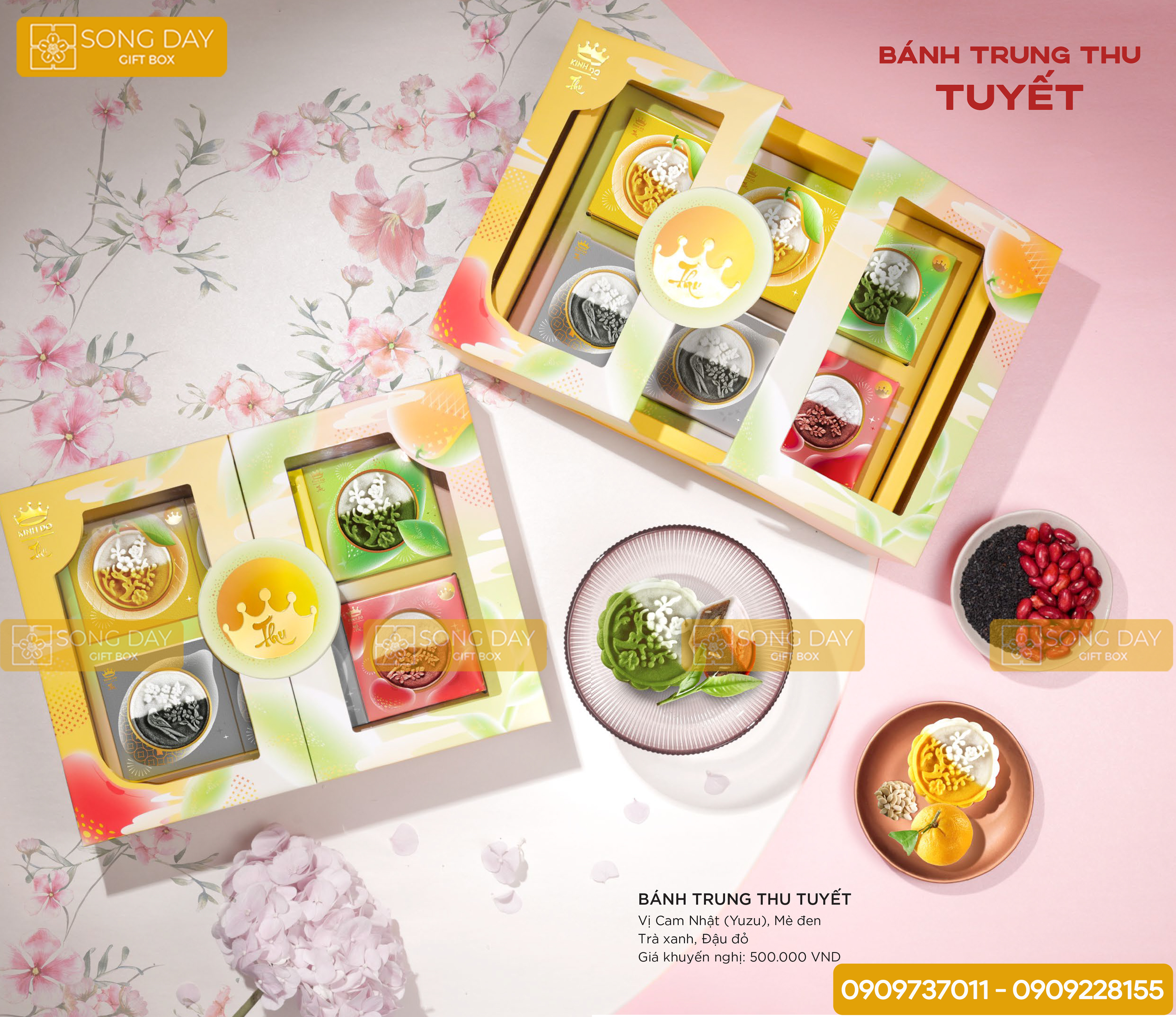 hộp bánh trung thu tuyết