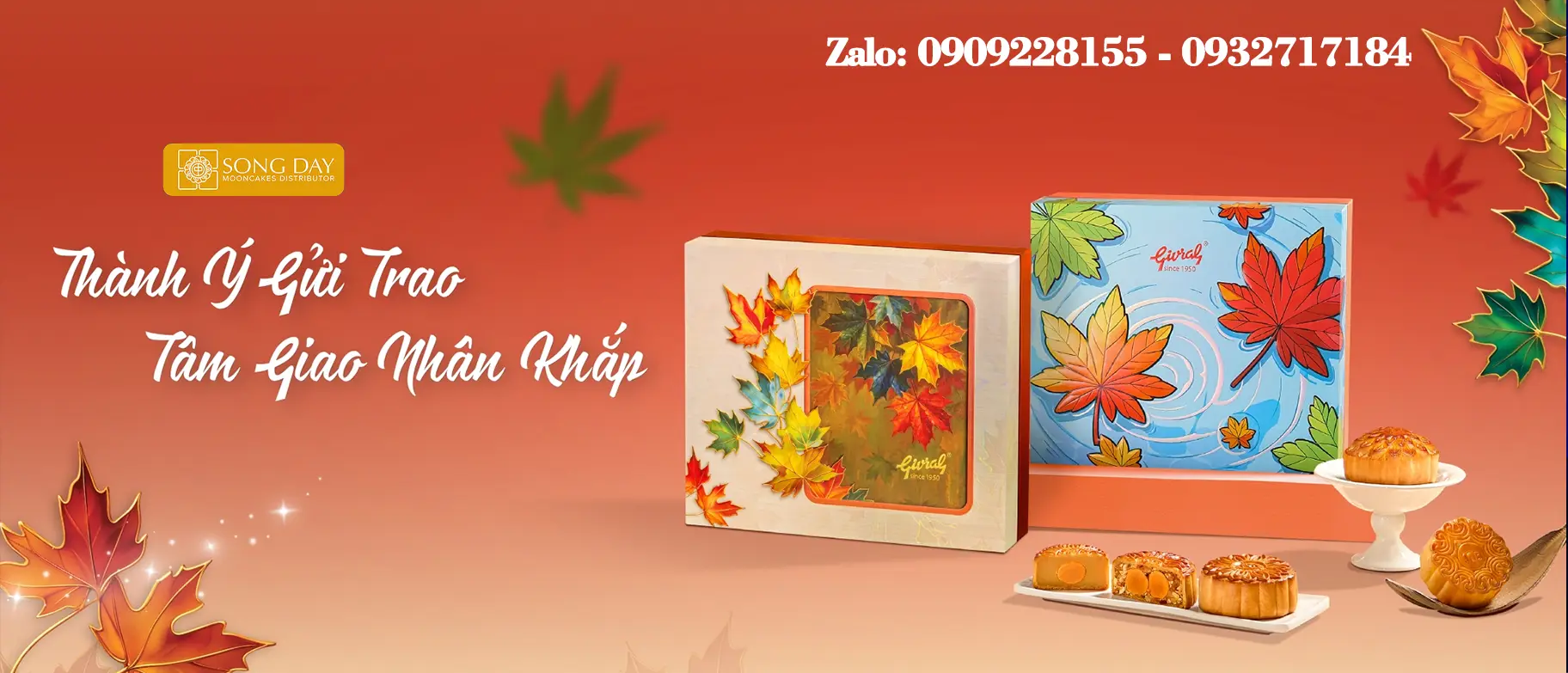 Bảng giá bánh trung thu givral