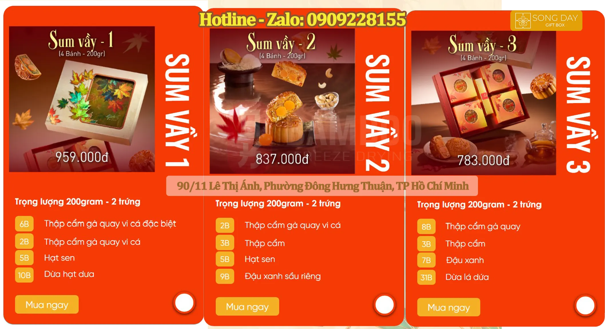 Combo trung thu givral