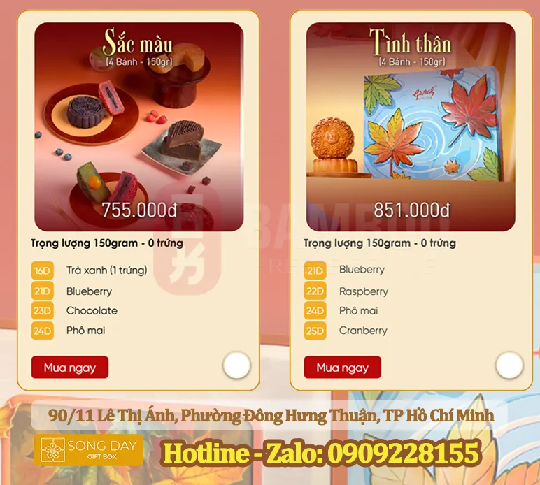 COMBO SẮC MÀU TÌNH THÂN