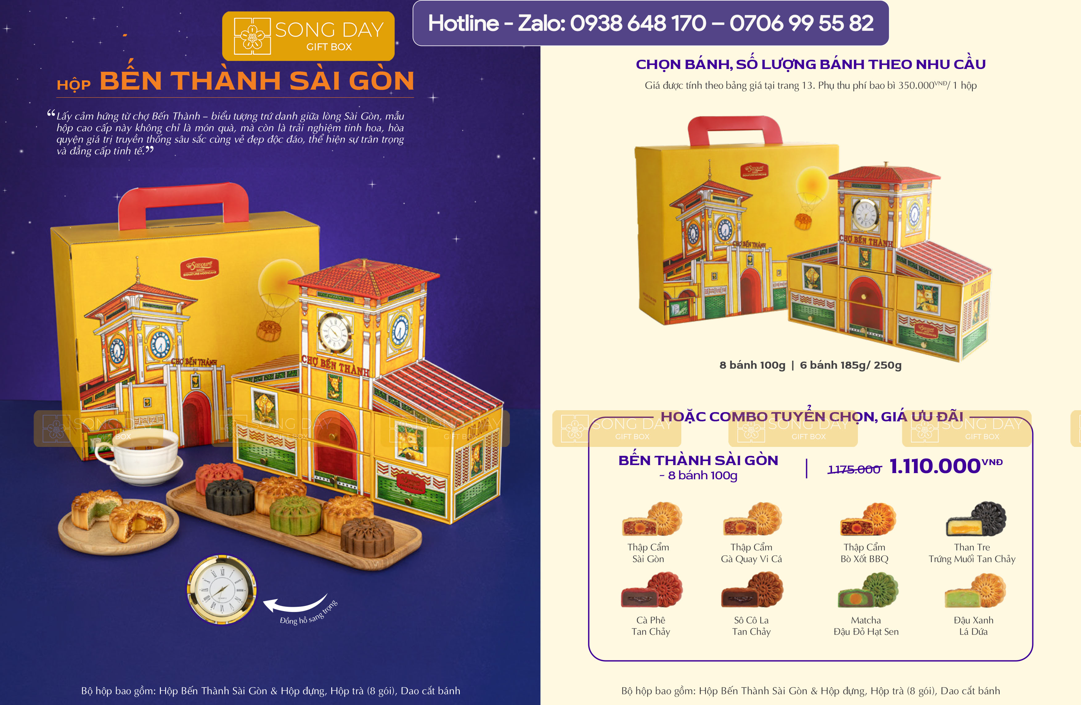 combo trung thu tự chọn bến thành SAVOURE