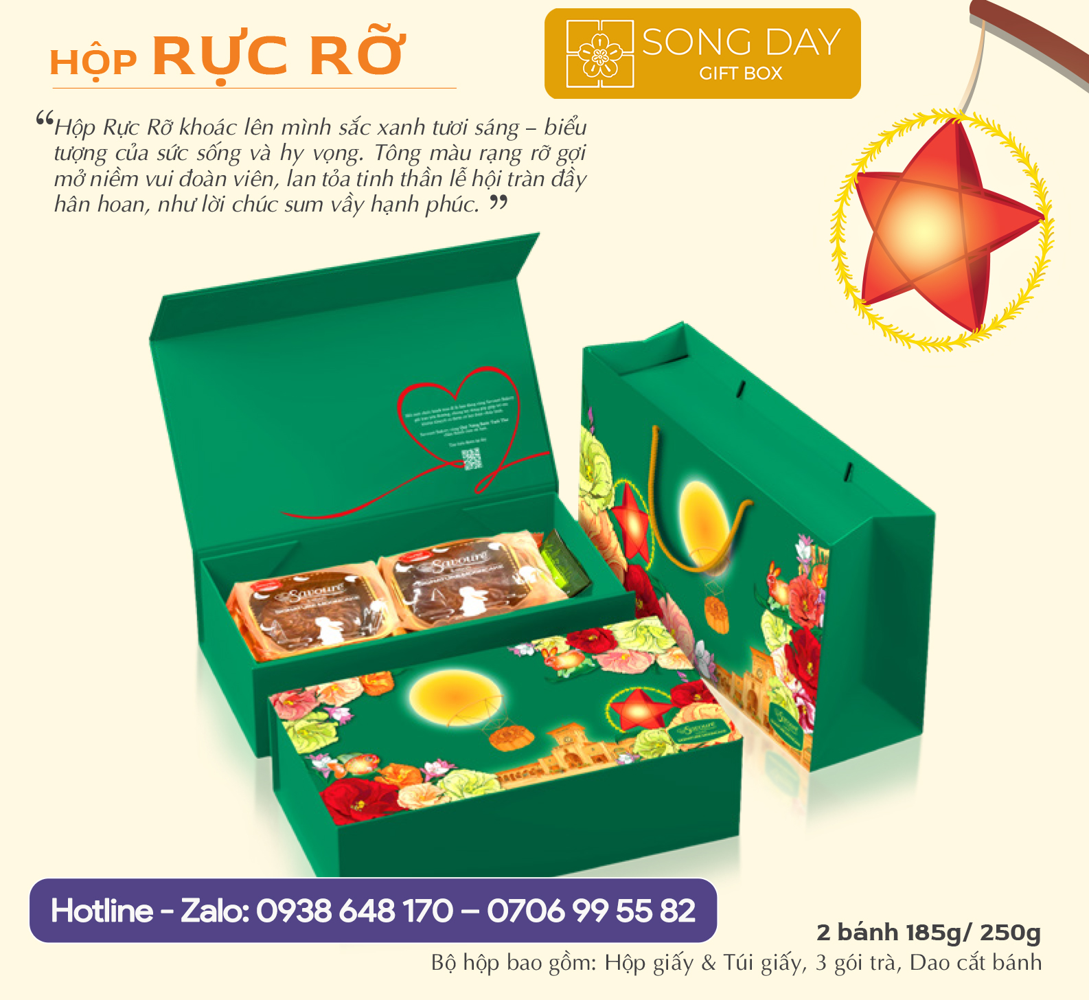 Savoure hộp 2 bánh