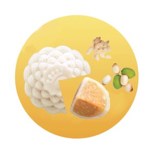 Bánh Dẻo Kinh Đô Hạt sen hạt dưa 0 trứng 230Gr