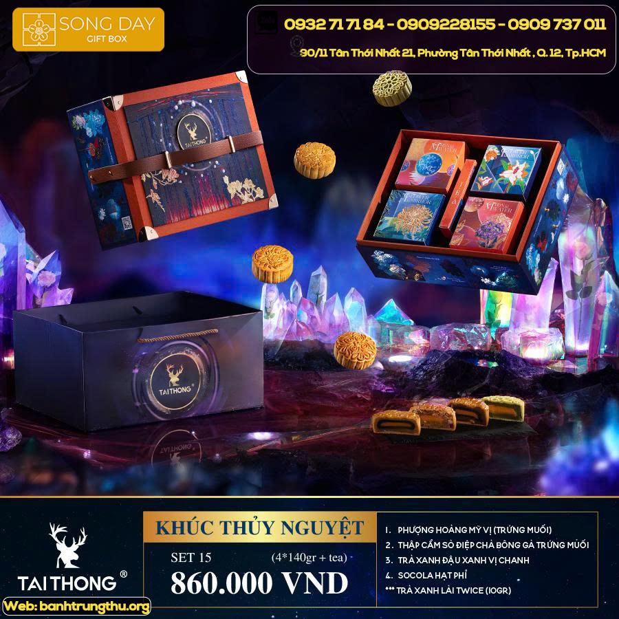 combo bánh trung thu tài thông khúc thủy nguyệt