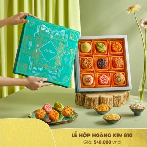 Bánh Trung Thu Đại Phát - Lễ Hộp Hoàng Kim 810
