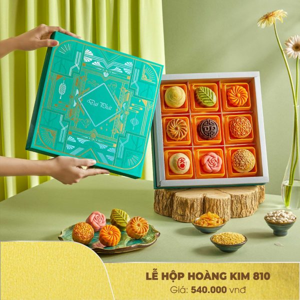 Bánh Trung Thu Đại Phát - Lễ Hộp Hoàng Kim 810