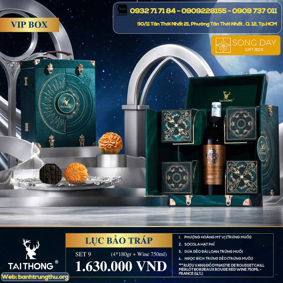 HỘP COMBO LỤC TRÁP BẢO SET 9