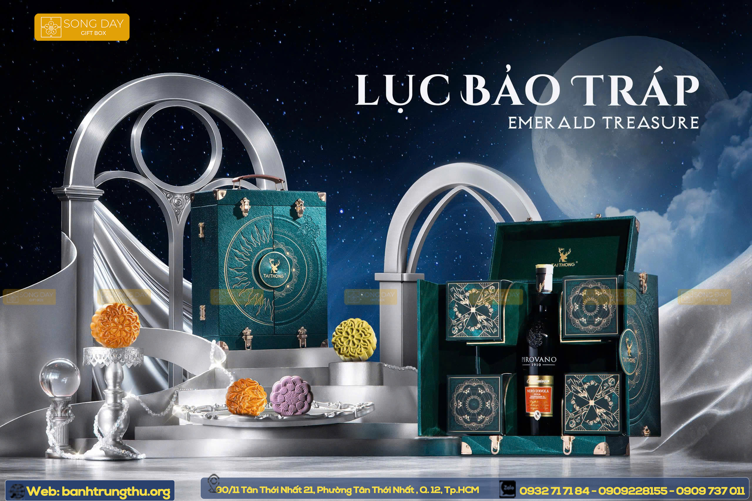 mẫu hộp combo lục tráp bảo