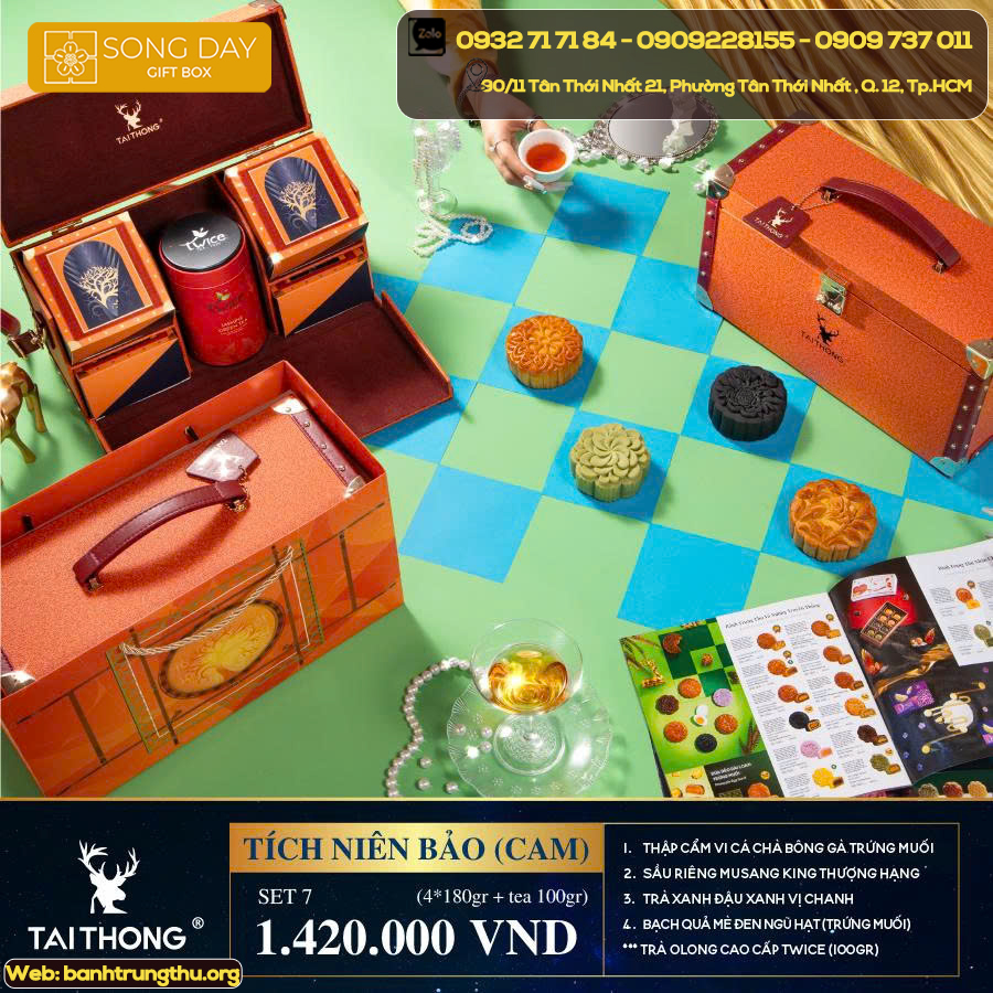 Combo TÍCH NIÊN BẢO - Cam Thái Dương - (SET 7)