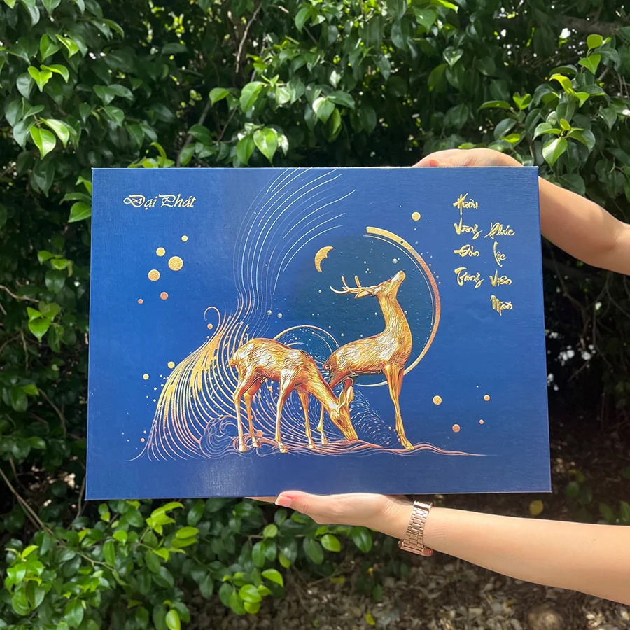 Bánh Trung Thu Đại Phát 801 – Lễ Hộp Hoàng Kim