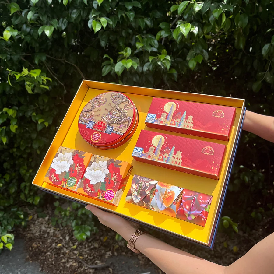 Bánh Trung Thu Đại Phát 801 – Lễ Hộp Hoàng Kim