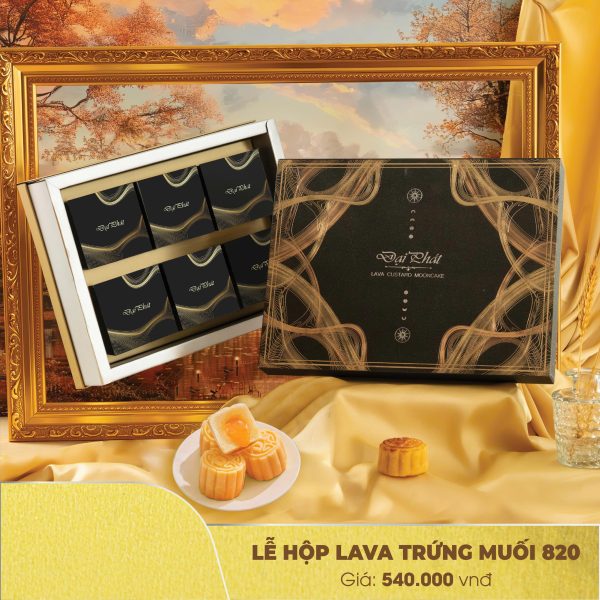 Lễ Hộp Lava Trứng muối 820