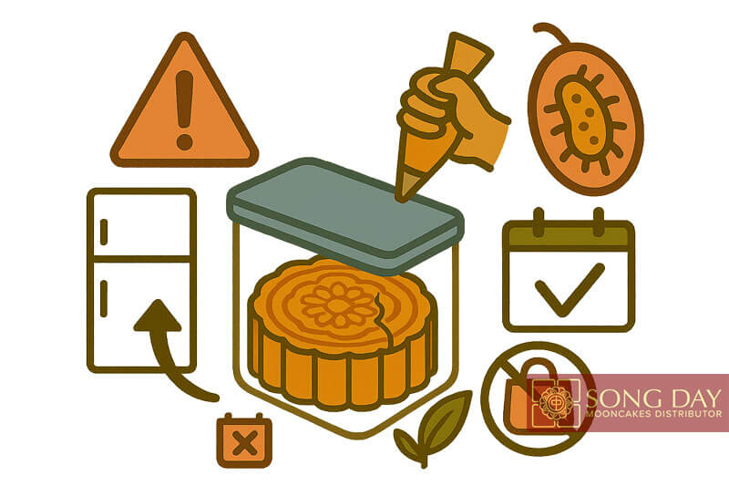 lưu ý khi bảo quản bánh trung thu