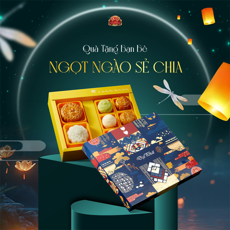 combo hộp bánh trung thu hiện đại